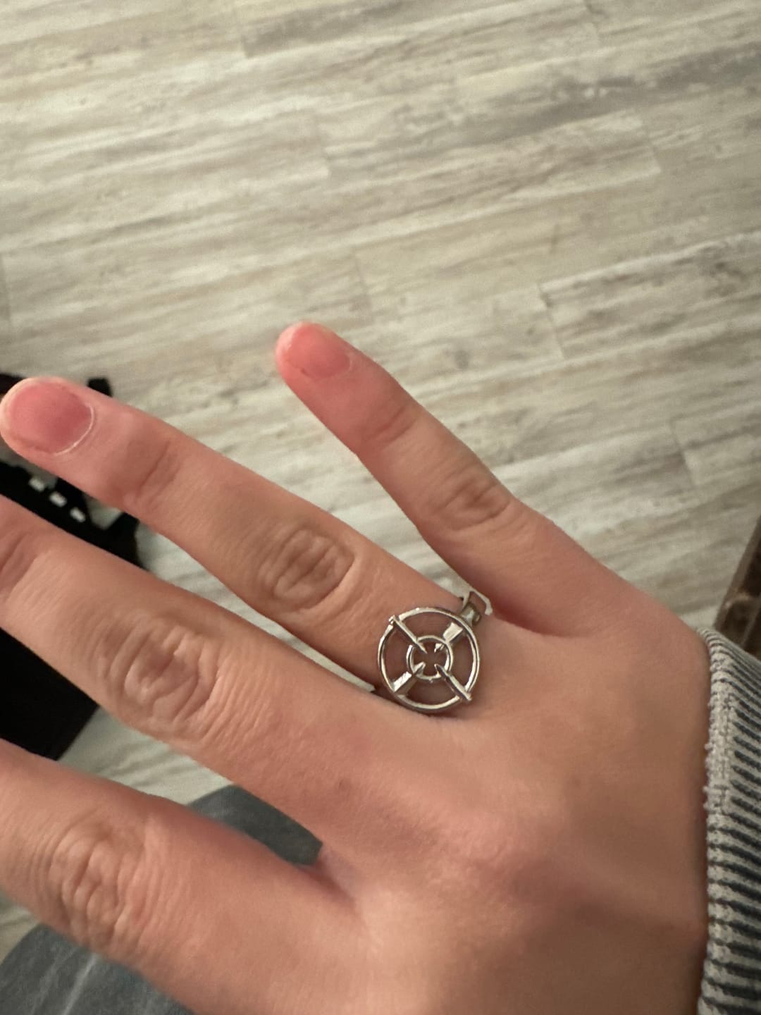 Customer photo review of CROSSHAIR RING