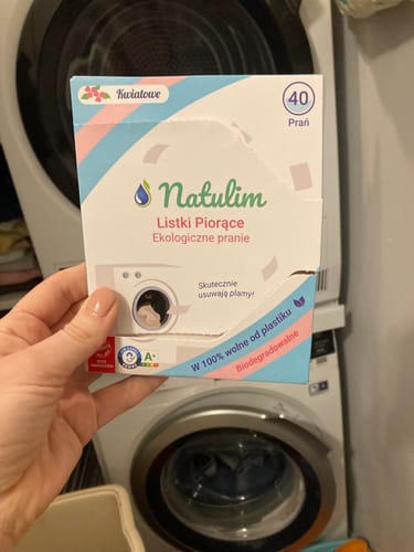 Customer photo review of Eko listki do prania Natulim 40 prań