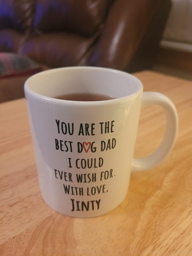 Customer photo review of Best pet dad - Personalised mug