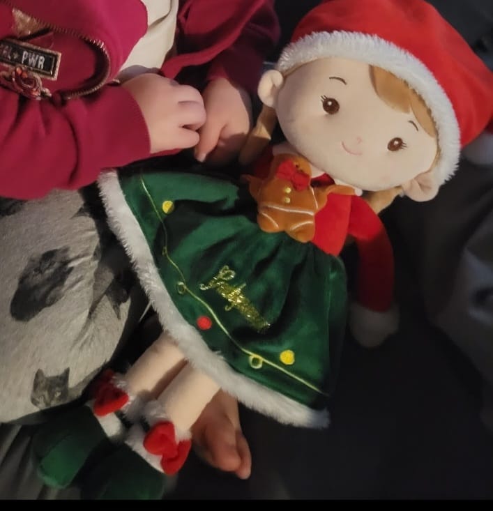 Customer photo review of Personalized Natalie the Elf - Christmas Special