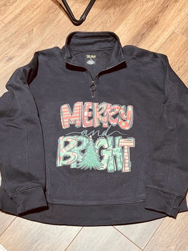 Customer photo review of MERRY BRIGHT DTF Transfer