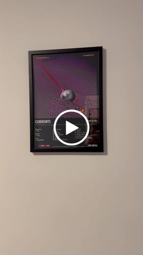 Customer video review of Tame Impala - Currents | Album Cover Poster
