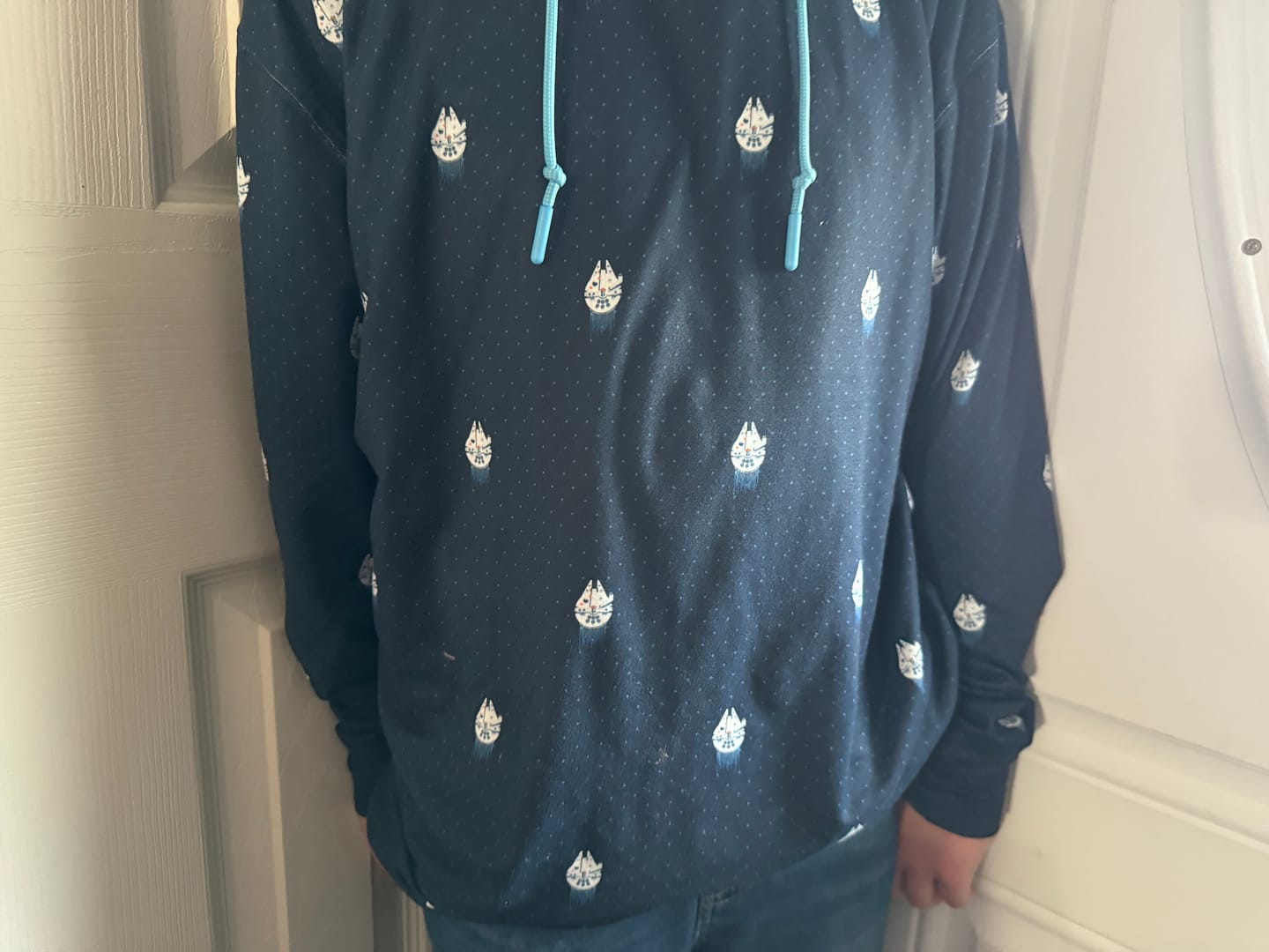 Customer photo review of Star Wars "12 Parsecs" – Performance Hoodie