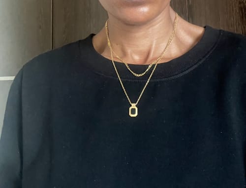 Customer photo review of Zoe Necklace