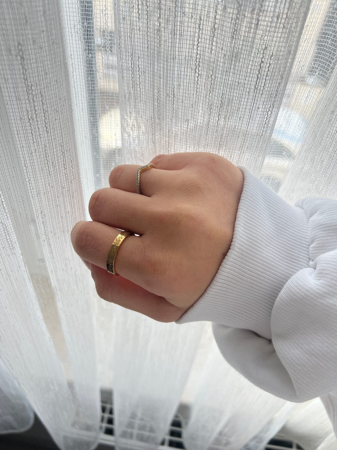 Customer photo review of "Gewiss, mit der Erschwernis, kommt die Erleichterung" Ring