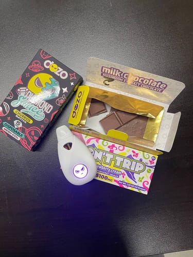 Customer photo review of Mushroom Extract Chocolate | Cookies and Cream