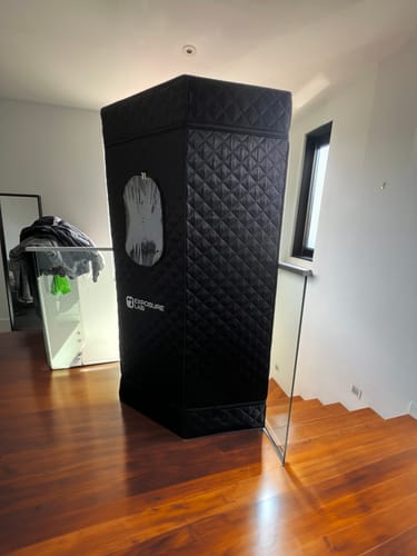 Customer photo review of ExposureLab® Steam Sauna (HeatLab®)