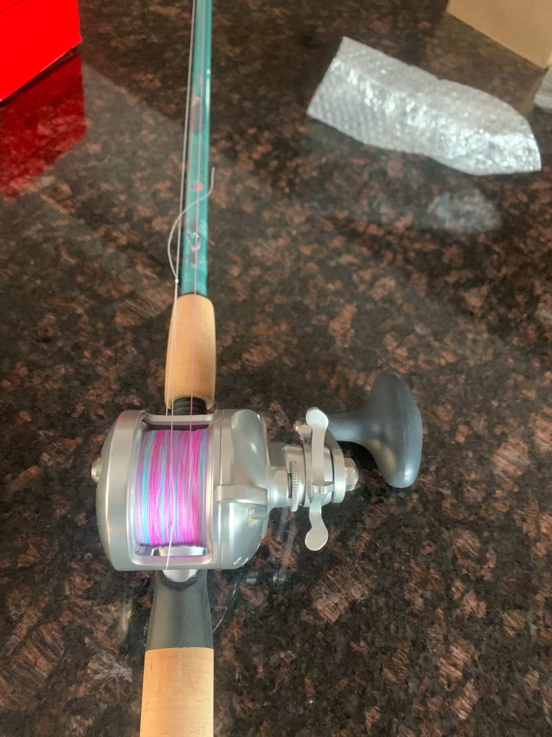 Customer photo review of Miami Vibe - Pink, White, & Blue