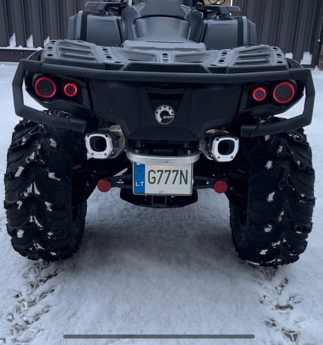 Customer photo review of Outlander G2 Split Dual APX