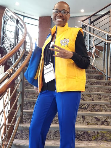 Customer photo review of SGRHO Puffer Vest