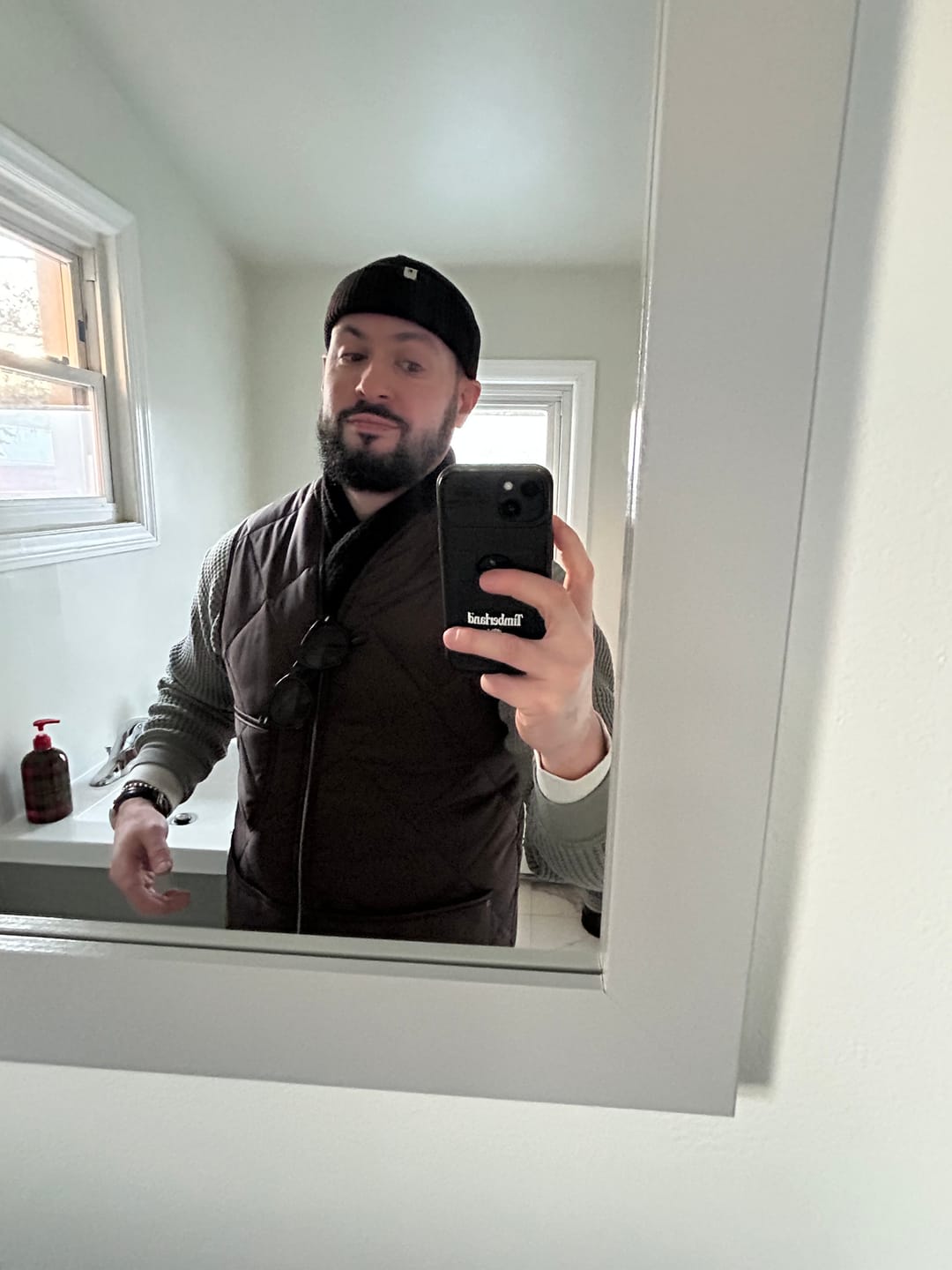 Customer photo review of Standard Thermal Sweater Concrete