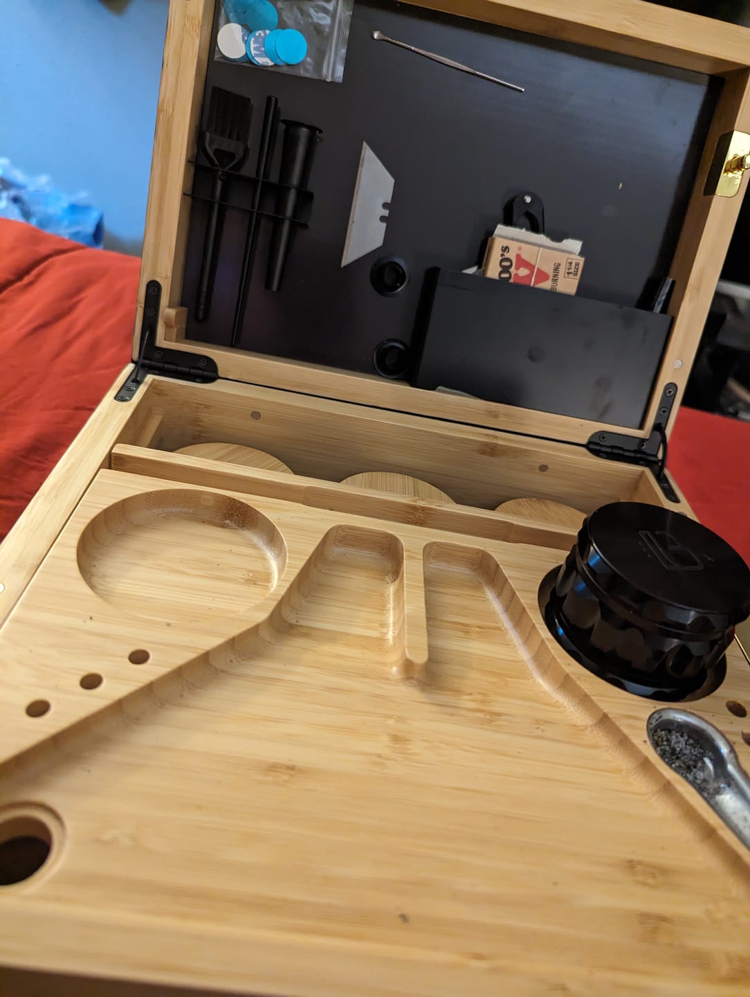 Customer photo review of DISCOVERY 2.0 Storage Stash Box with Fingerprint Lock