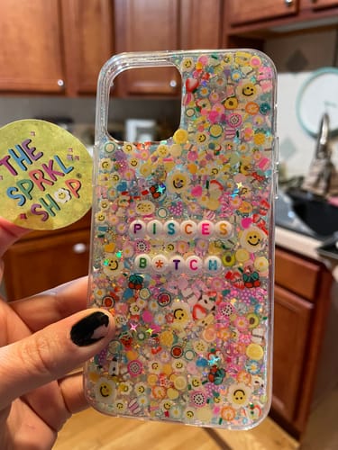Customer photo review of Rainbow Phone Case