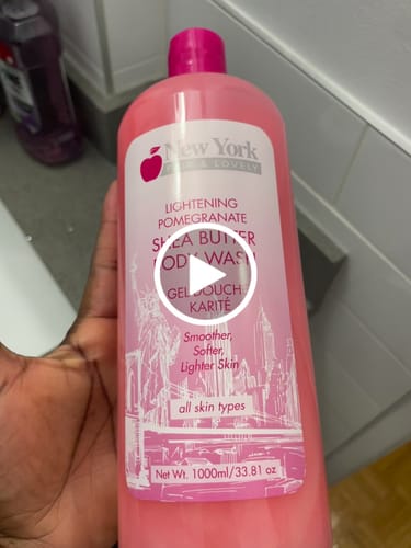 Customer video review of New York Fair & Lovely Lightening Body Wash 1000 ml....