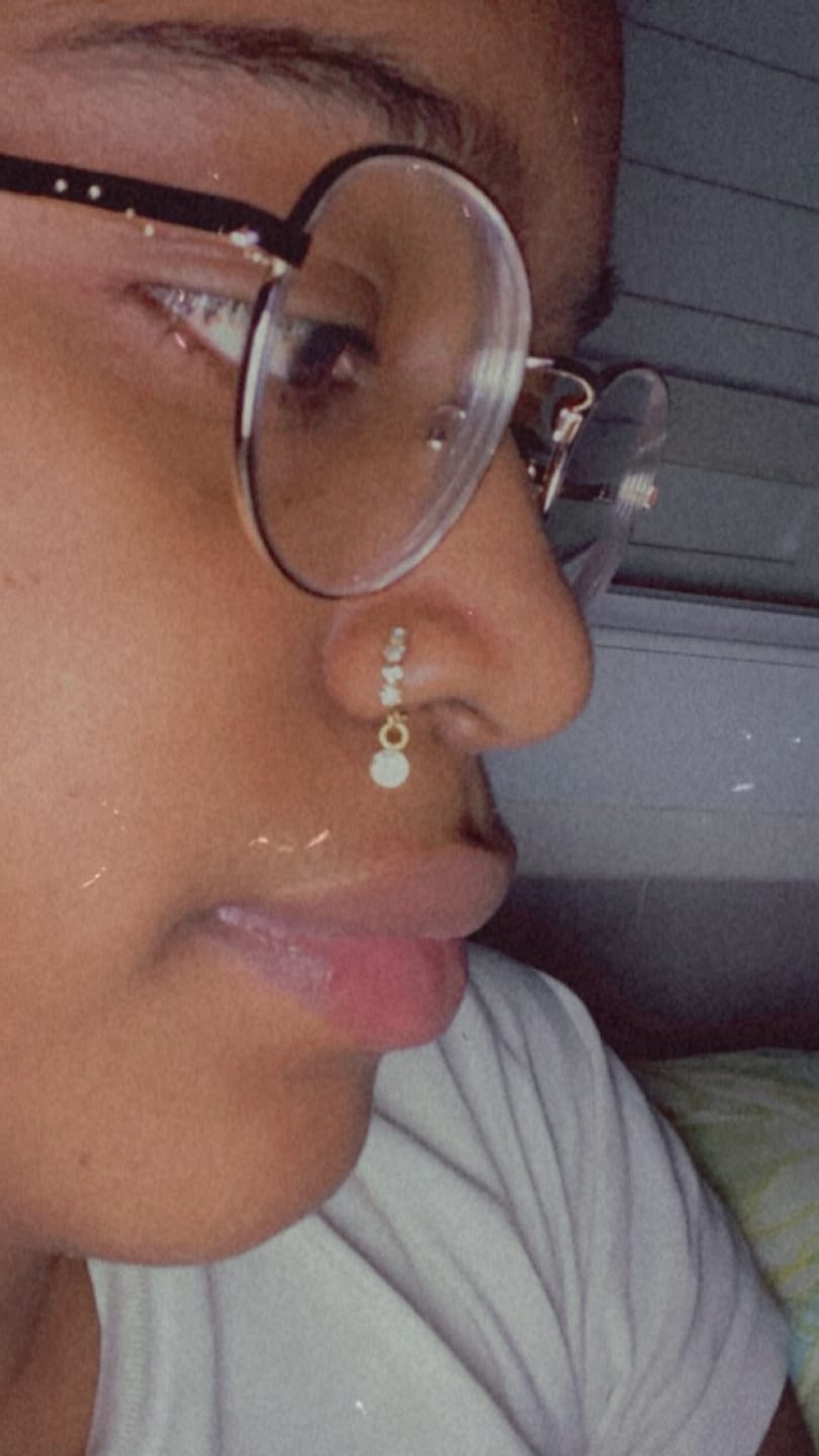 Customer photo review of Piercing Aliya