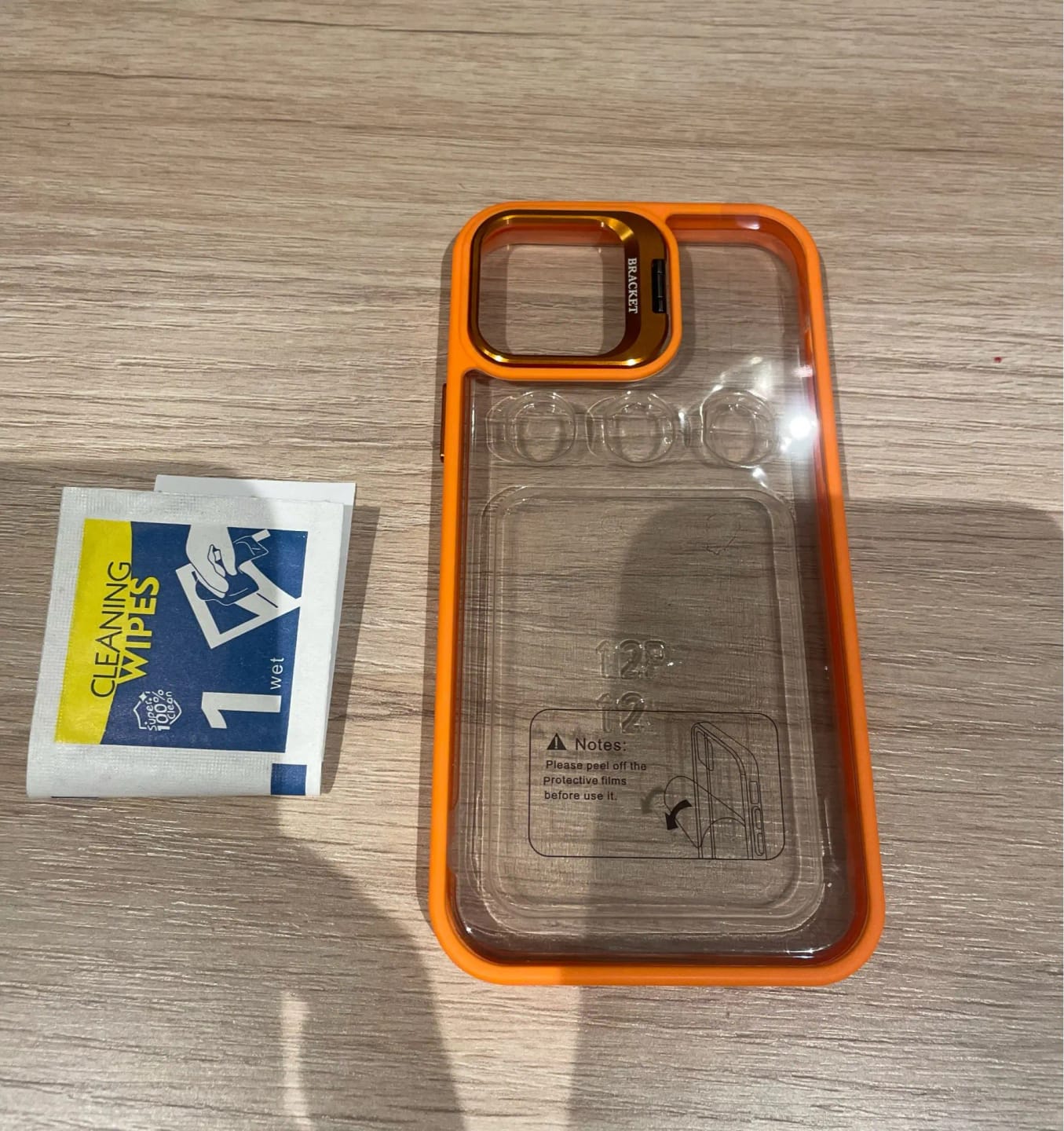 Customer photo review of LuxuryKase LK103 Camera Lens Metal Ring Protector Stand Case With Lens Film for iPhone 11 12 13 14 15 Plus Pro Max
