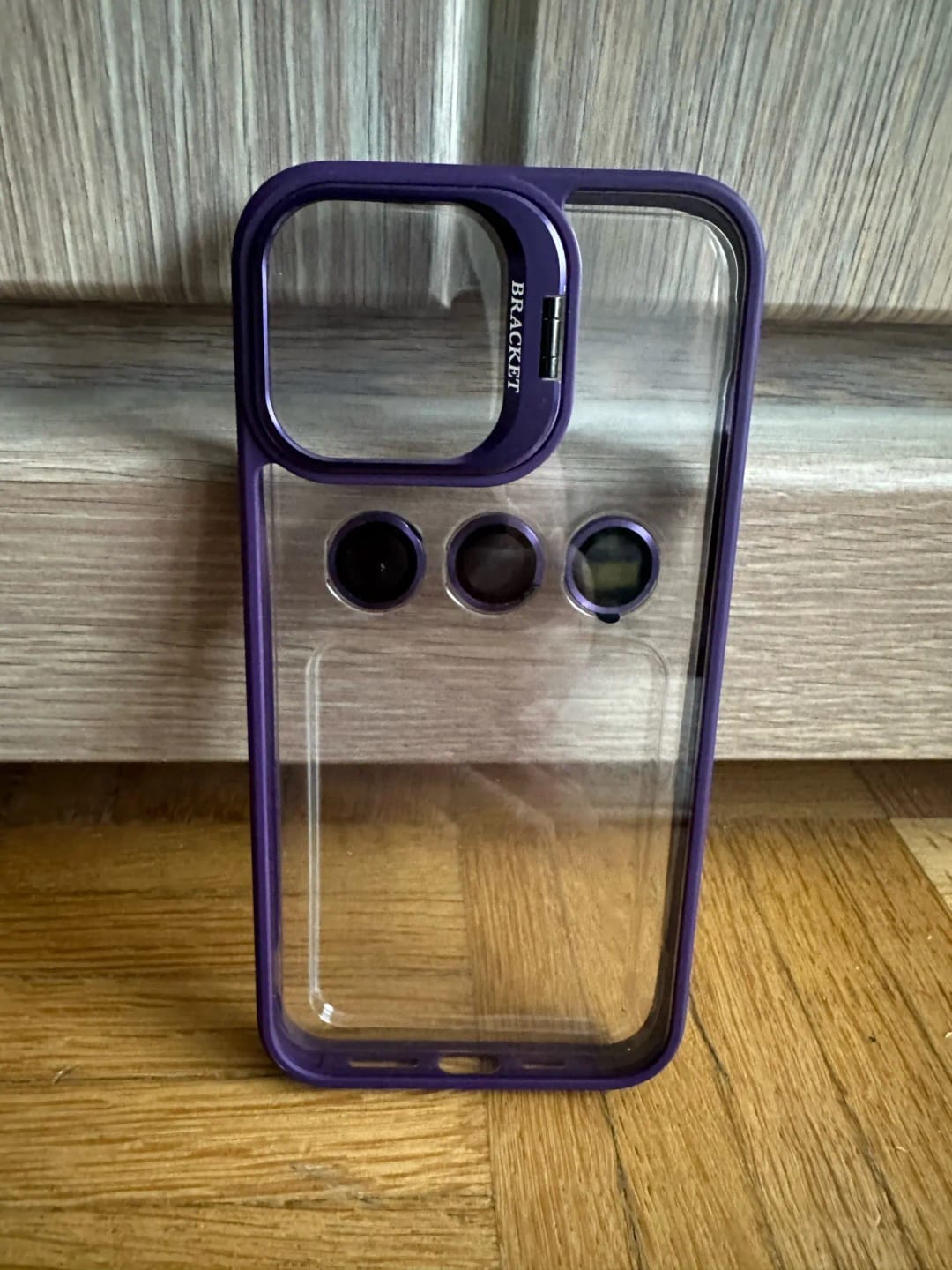 Customer photo review of LuxuryKase LK103 Camera Lens Metal Ring Protector Stand Case With Lens Film for iPhone 11 12 13 14 15 Plus Pro Max