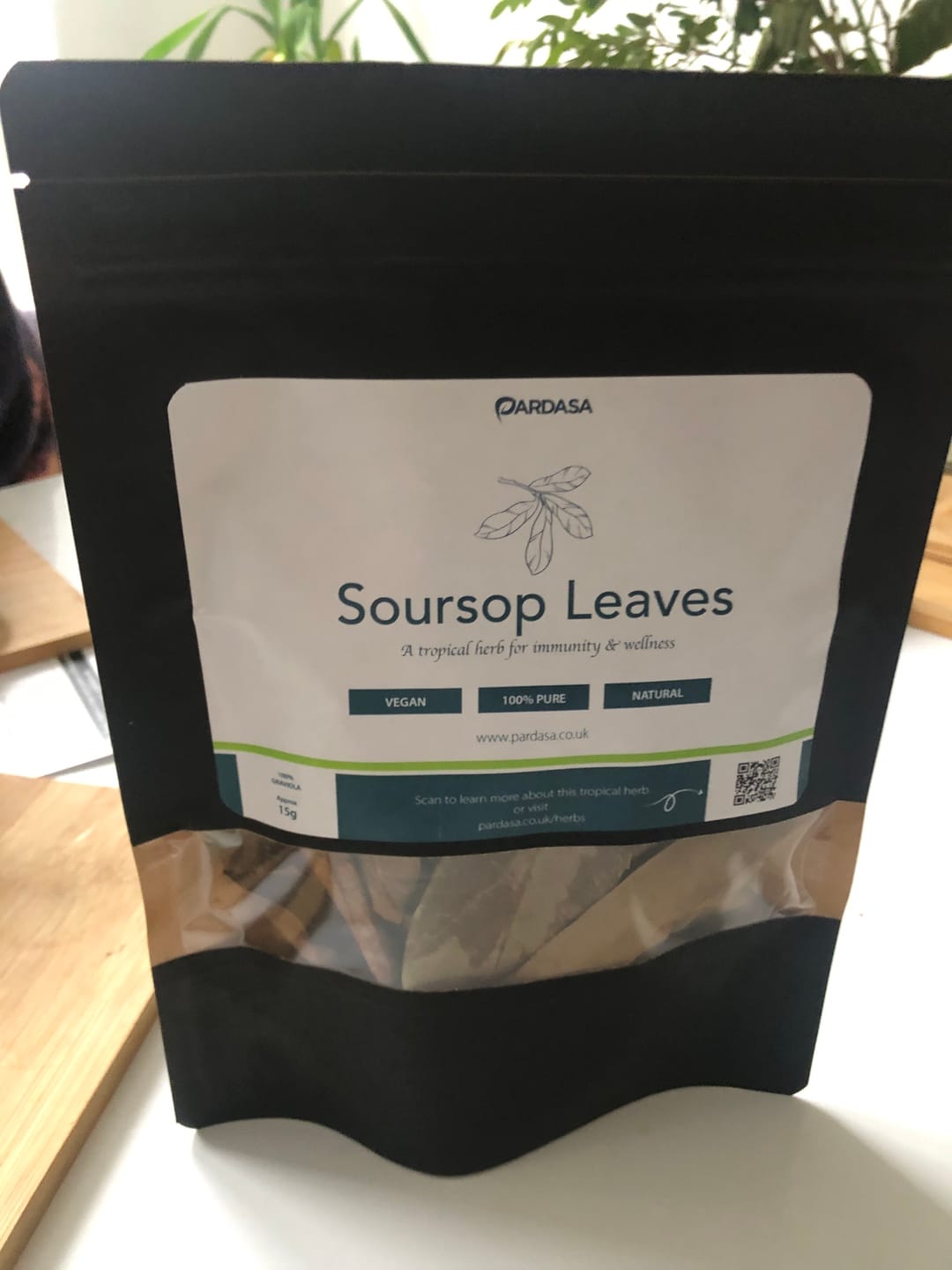 Customer photo review of Soursop Leaves