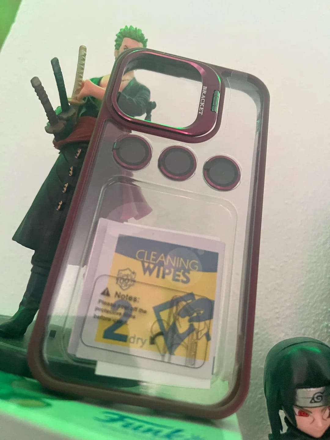 Customer photo review of LuxuryKase LK103 Camera Lens Metal Ring Protector Stand Case With Lens Film for iPhone 11 12 13 14 15 Plus Pro Max