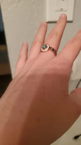 Customer photo review of Competitive Spirit Ring