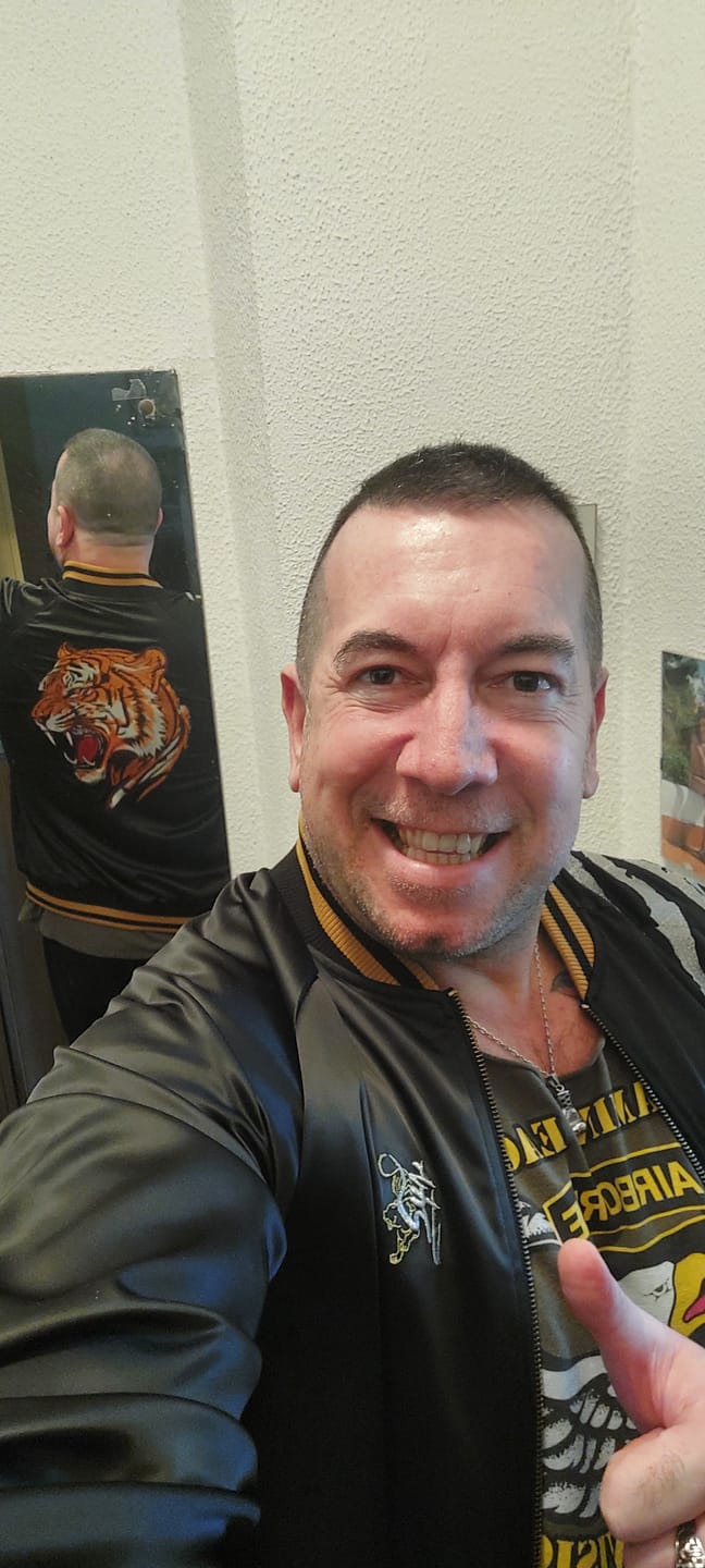 Customer photo review of Roaring Tiger Sukajan Souvenir Jacket