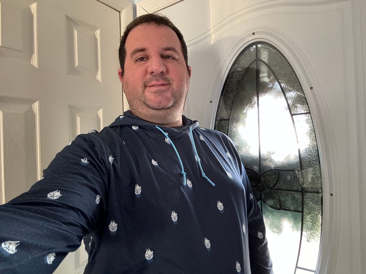Customer photo review of Star Wars "12 Parsecs" – Performance Hoodie