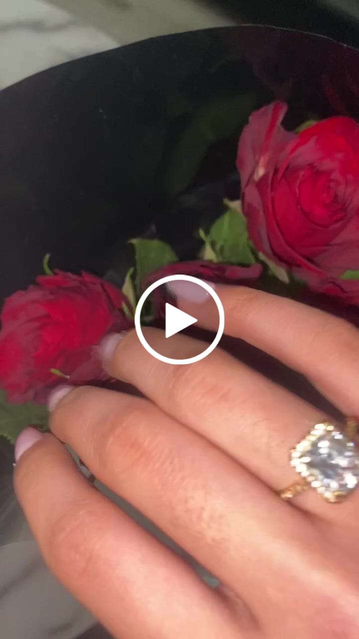 Customer video review of Big Shine Ring | 18K vergoldet