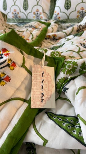 Customer photo review of Organic Mulmul Cotton Quilt