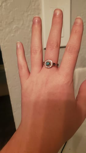 Customer photo review of Competitive Spirit Ring