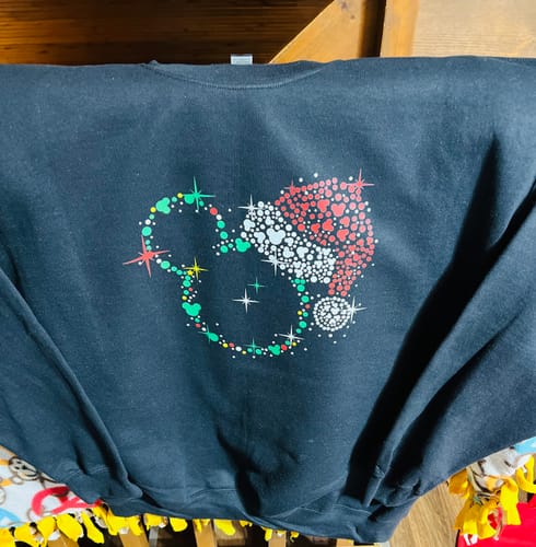 Customer photo review of Mouse Hat DTF Transfer