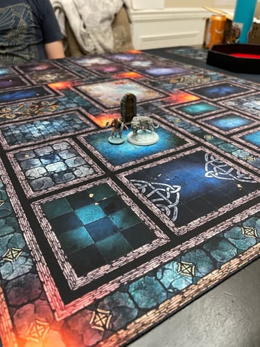 Customer photo review of Custom Size Playmat