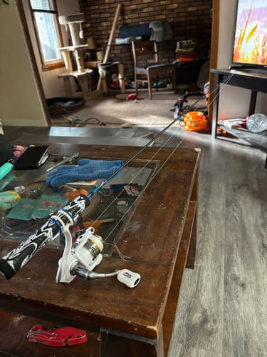 Customer photo review of Custom Carbon Ice Rod