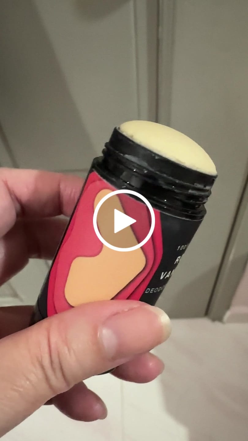 Customer video review of [15% OFF] Veri Natural Deodorant Stick