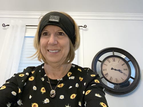 Customer photo review of CozyBand Wireless Headphones