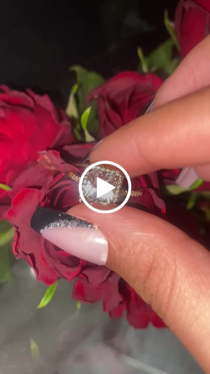 Customer video review of Big Shine Ring | 18K vergoldet
