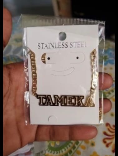 Customer photo review of Unisex Chains