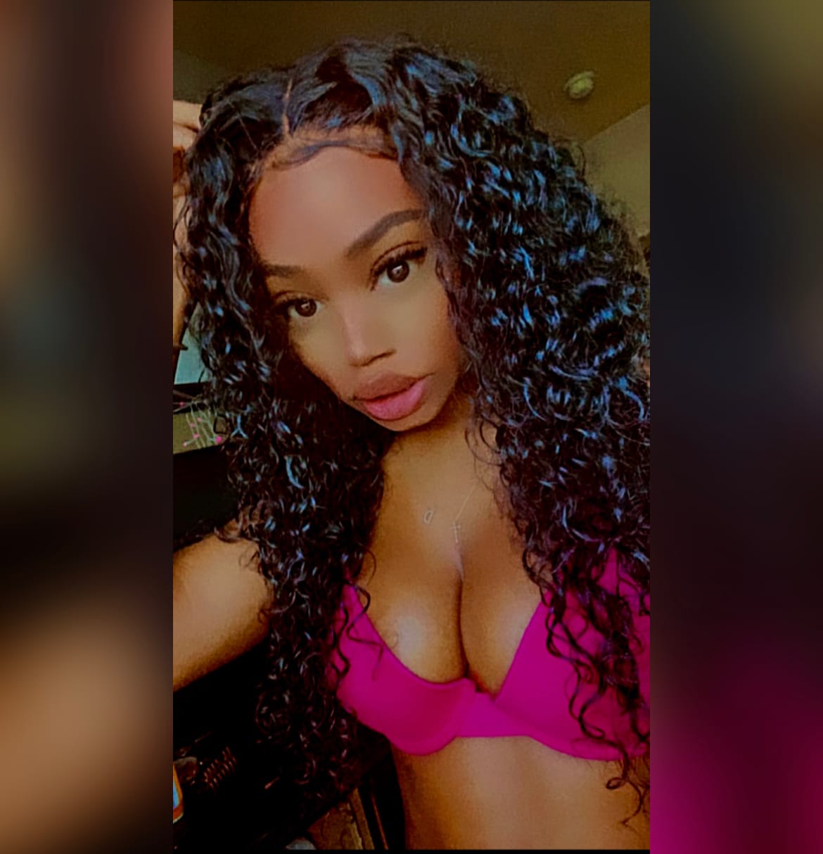 Customer photo review of Indian Curly Bundle