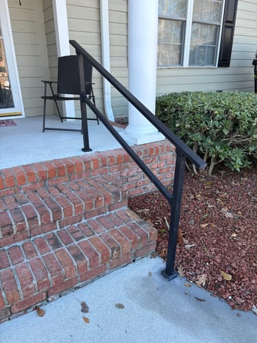 Customer photo review of Stair Handrail Kit
