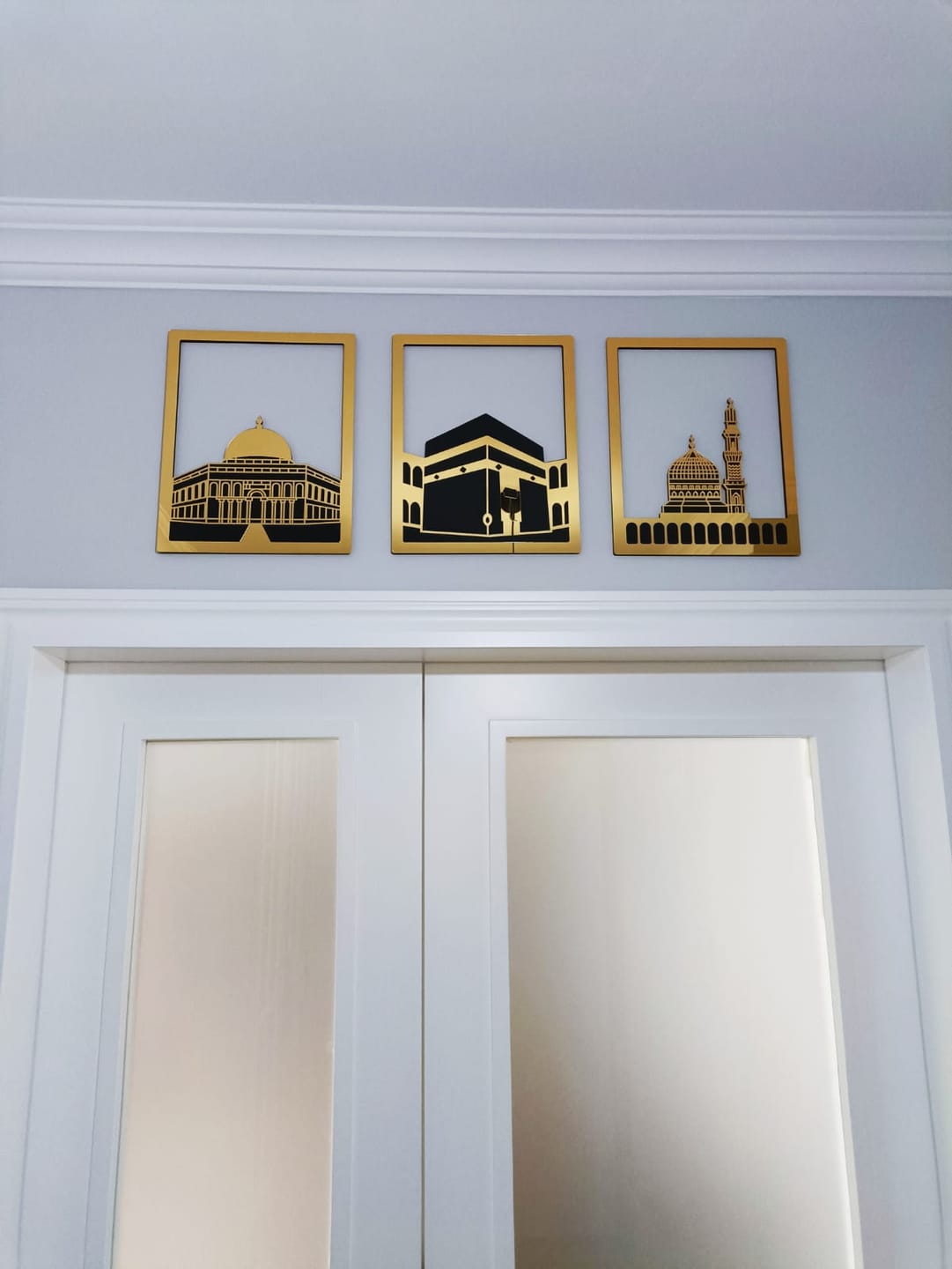 Customer photo review of Mescid-i Aksa, Mescid-i Haram & Mescid-i Nebevi İslami Dekor