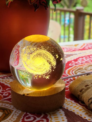 Customer photo review of AstroSphere Lamp