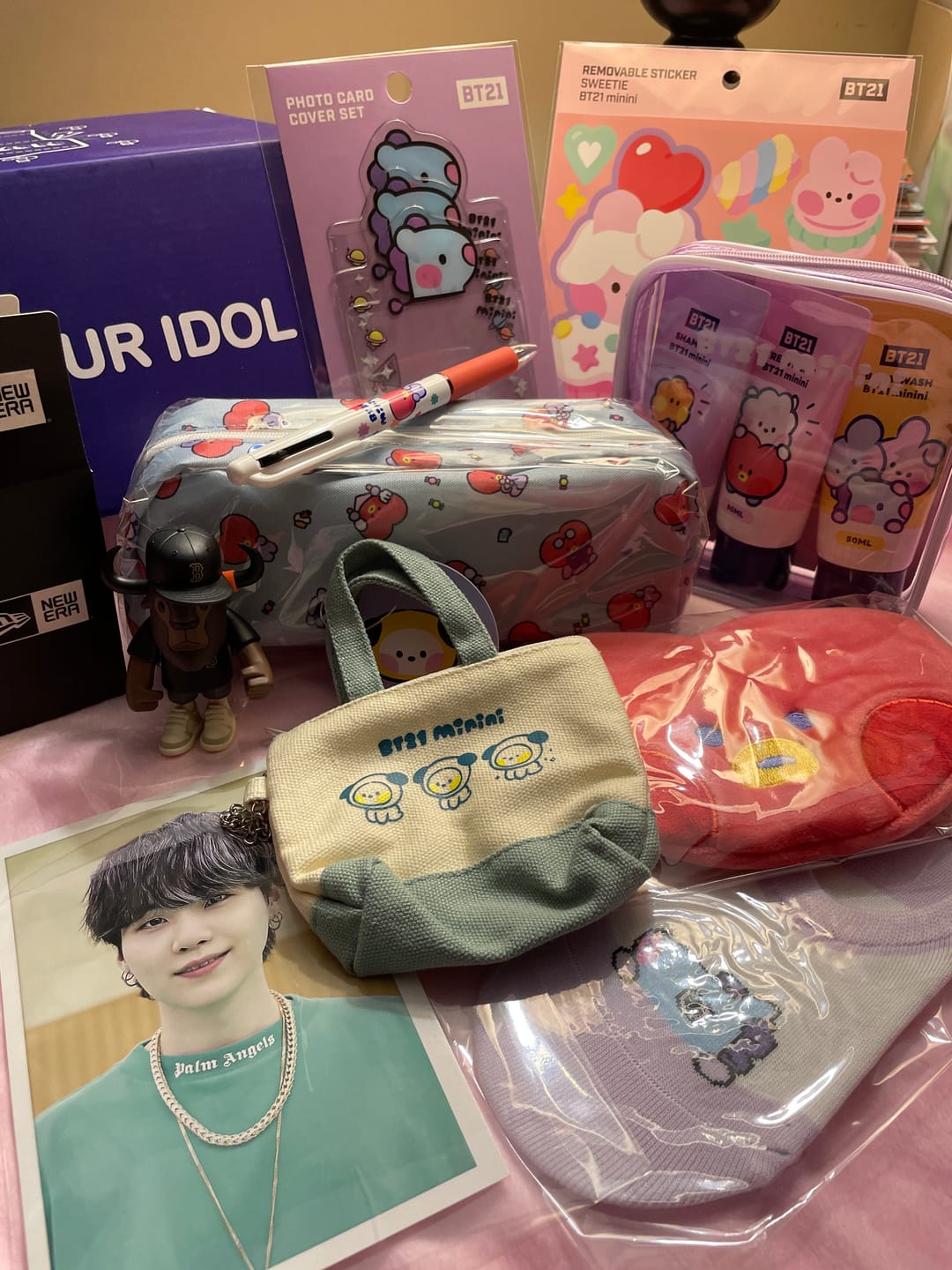 Customer photo review of BTS MYSTERY RANDOM BOX [RENEWAL VERSION]