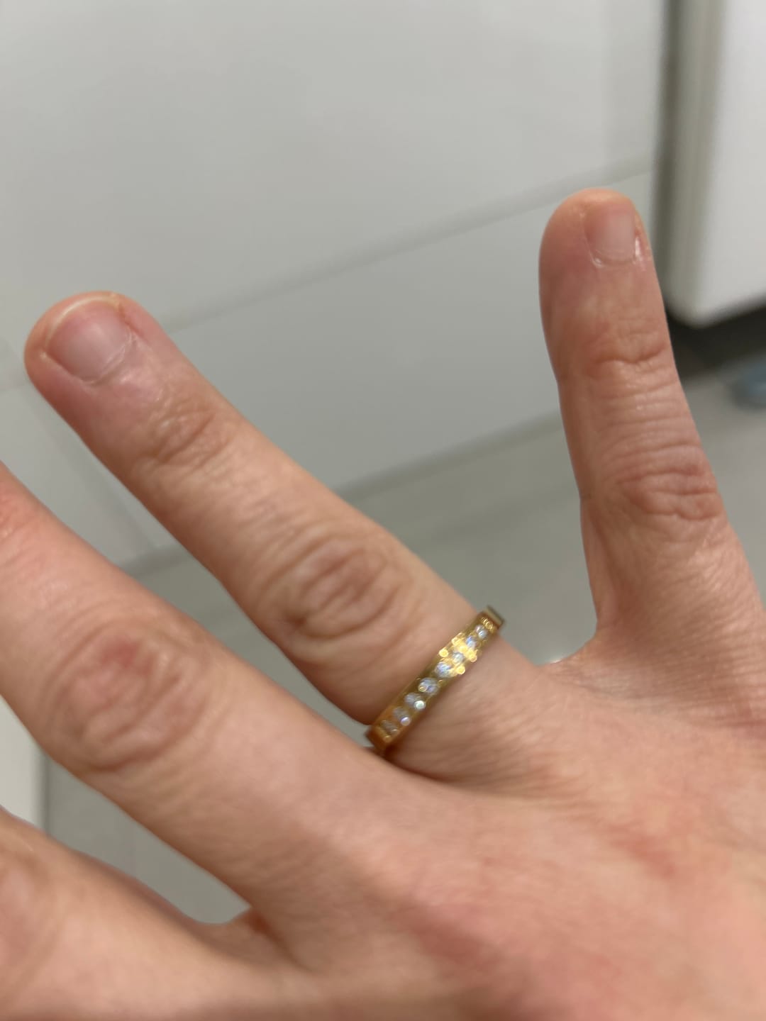 Customer photo review of Belinda Ring | 18K vergoldet