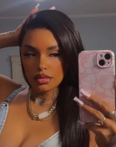 Customer photo review of Straight 13X6 Frontal Piece