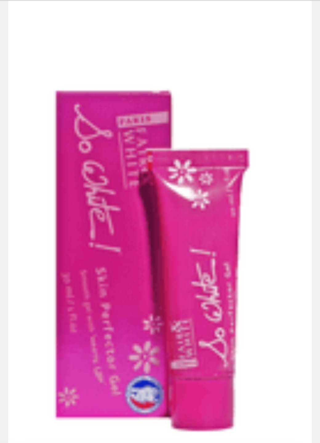 Customer photo review of Fair and White So White Skin Perfector Gel 30ml / 1 fl oz