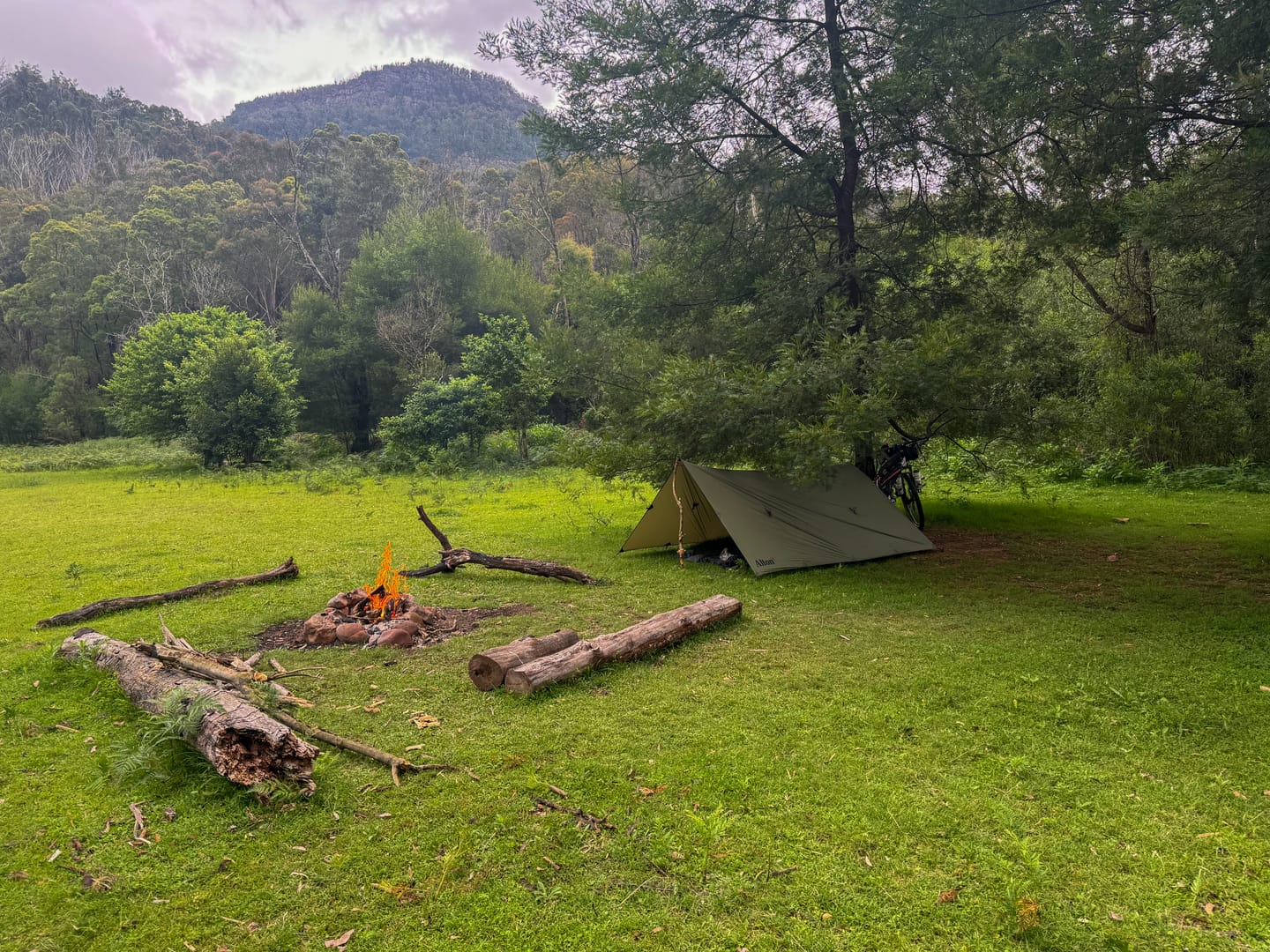 Customer photo review of 3m x 3m Lightweight Tarp