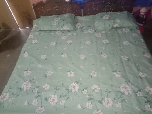 Customer photo review of Warwide-Bed Sheet Set