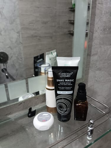 Customer photo review of Snail Magic Cream | Advanced Barrier Repair | Pure Korean Snail Mucin