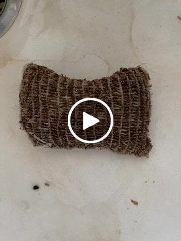 Customer video review of Éponge grattoir cuivre