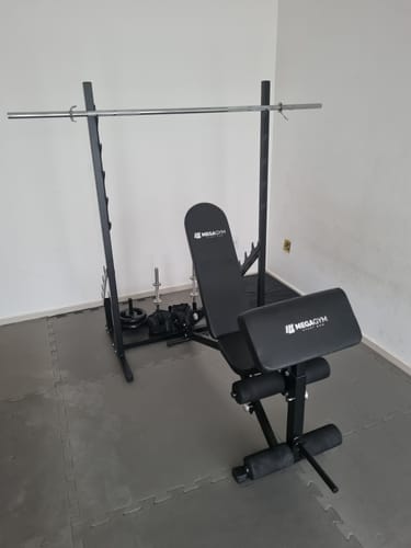 Customer photo review of Kit Treino de Musculação HomeGym - Modelo Completo
