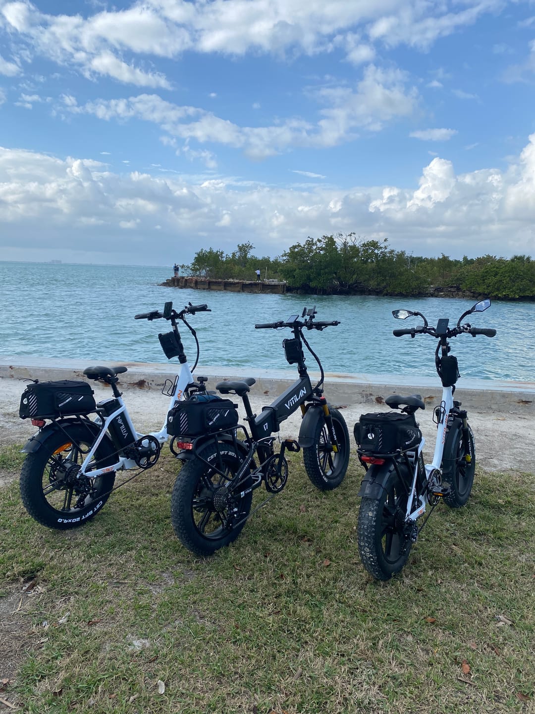 Customer photo review of I7 Pro Folding Full Suspension Electric Bike